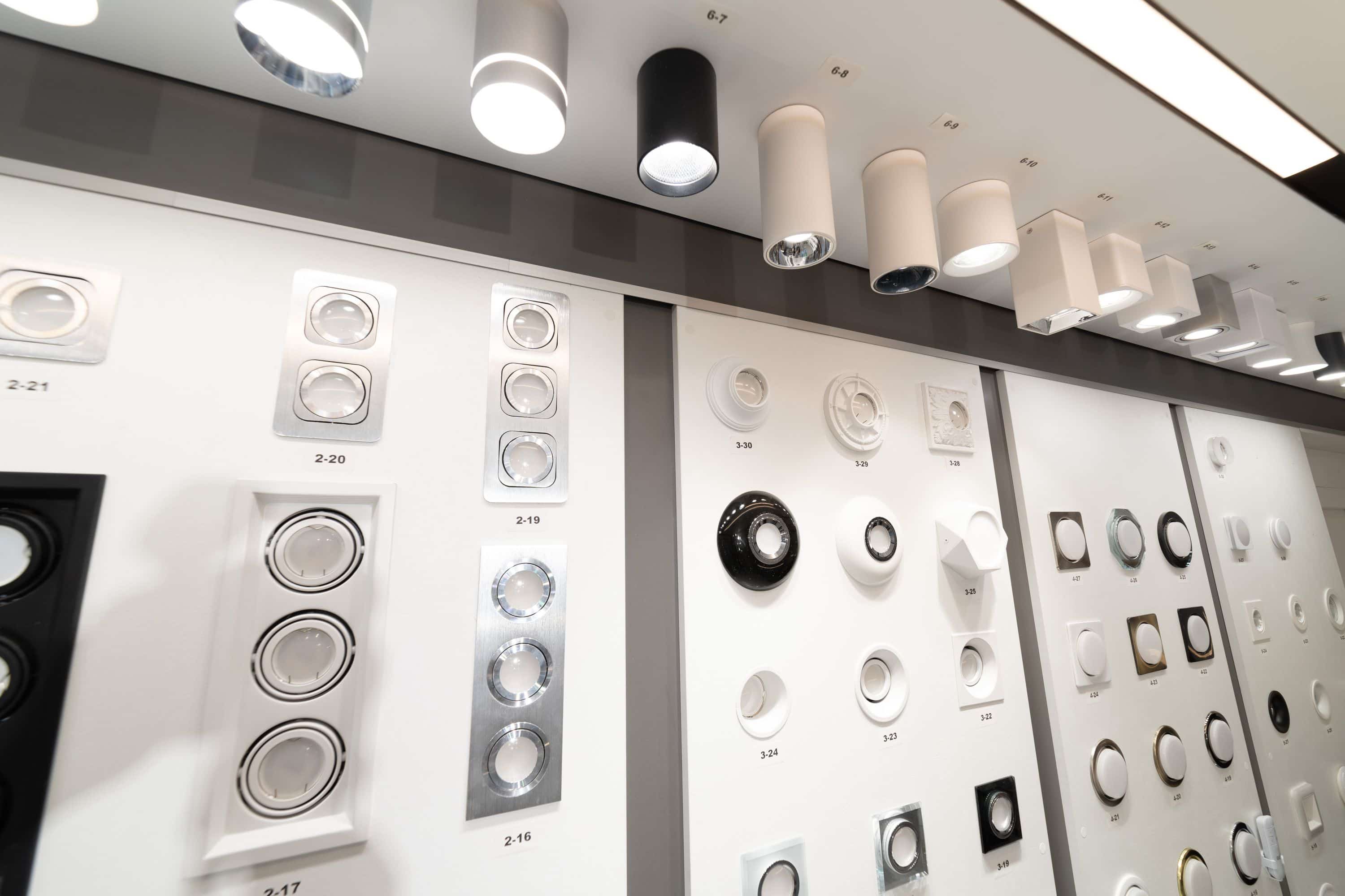 светильники встраиваемые точечные